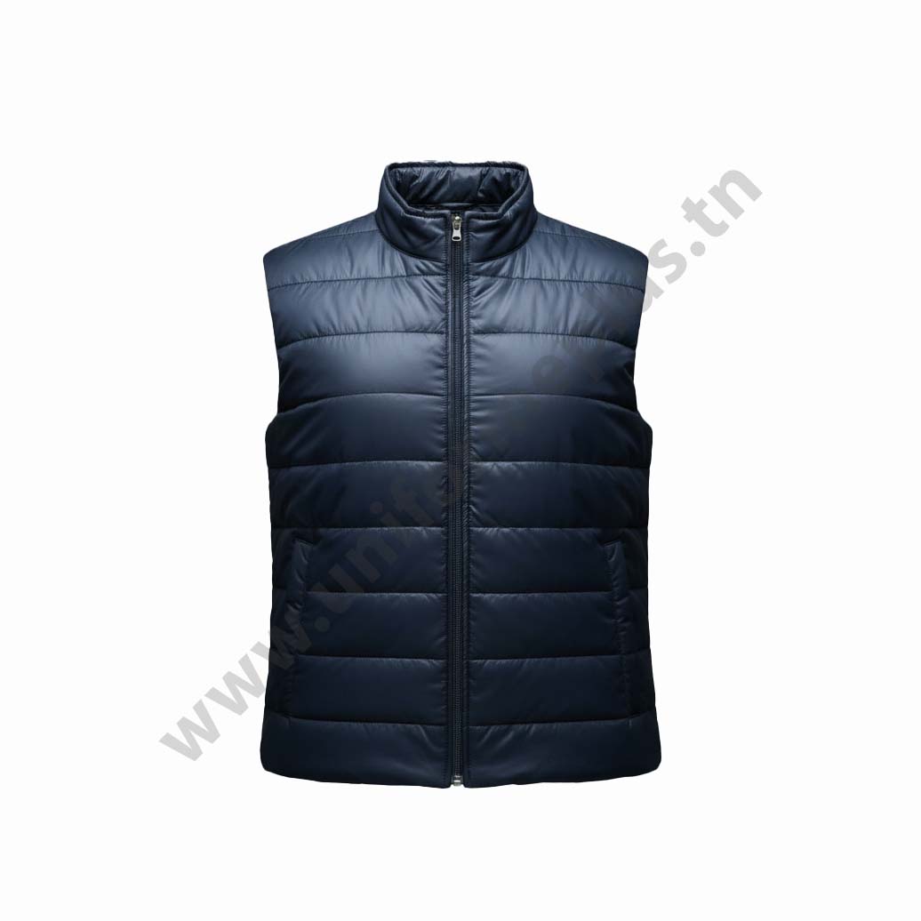 Doudoune impermeable homme et femme sans manche