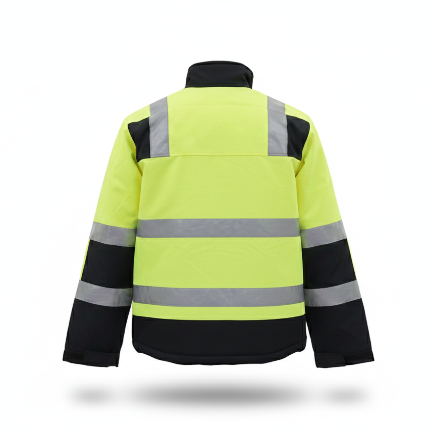 dos de parka de travail